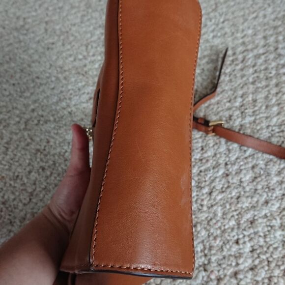 Michael Michael Kors Hamilton Traveler Leather Messenger brown Shoulder bag - Picture 9 of 16